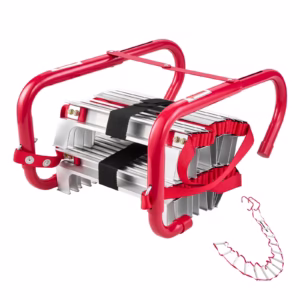VEVOR Fire Escape Ladder,2-Story 13FT Retractable Emergency Fire Ladder