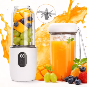 ORFELD Portable Blender with 16 Durable Stainless Steel Blades
