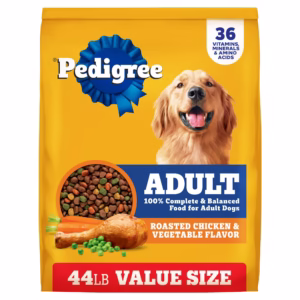 Pedigree Complete Nutrition Adult Dry Dog Food, Roasted Chicken & Vegetable Flavor