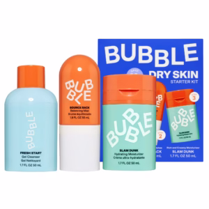 Bubble Skincare 3-Step Hydrating Routine Bundle, for Normal to Dry Skin