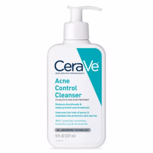 CeraVe Acne Control Face Cleanser with 2% Salicylic Acid